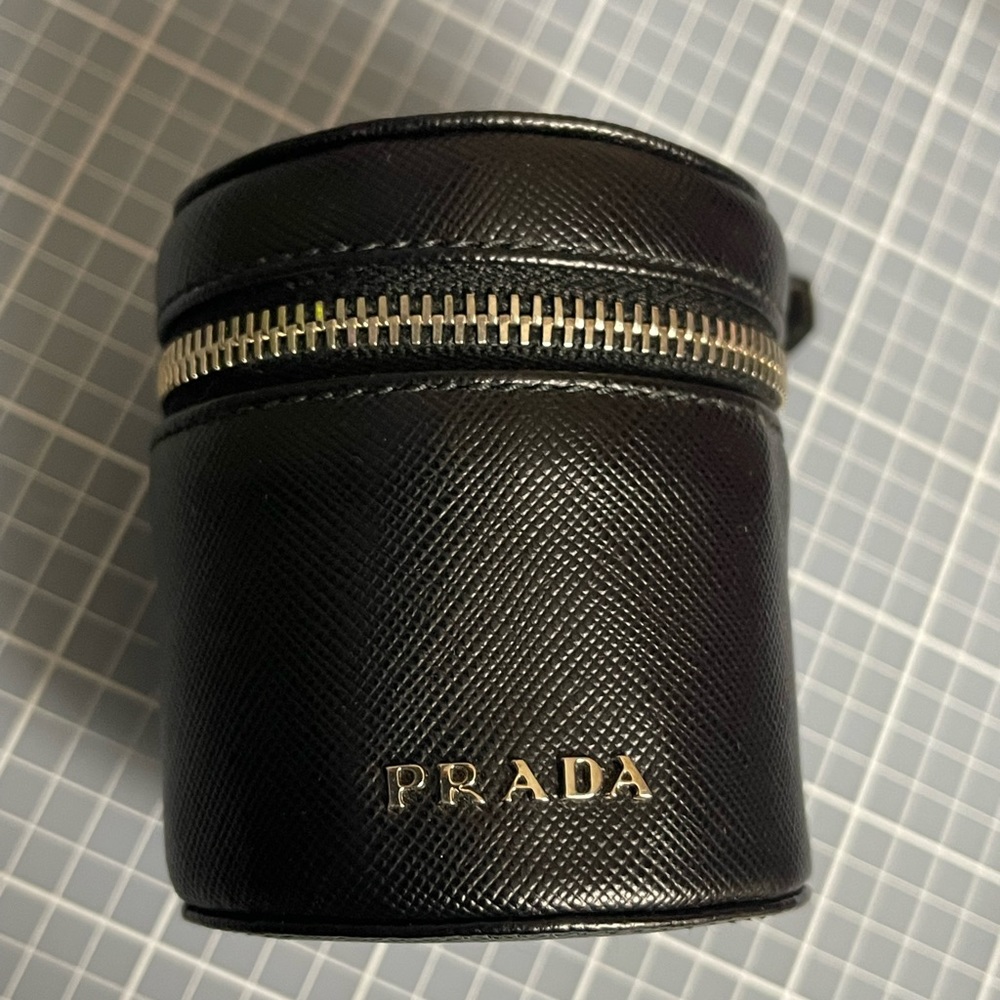Prada zip round box